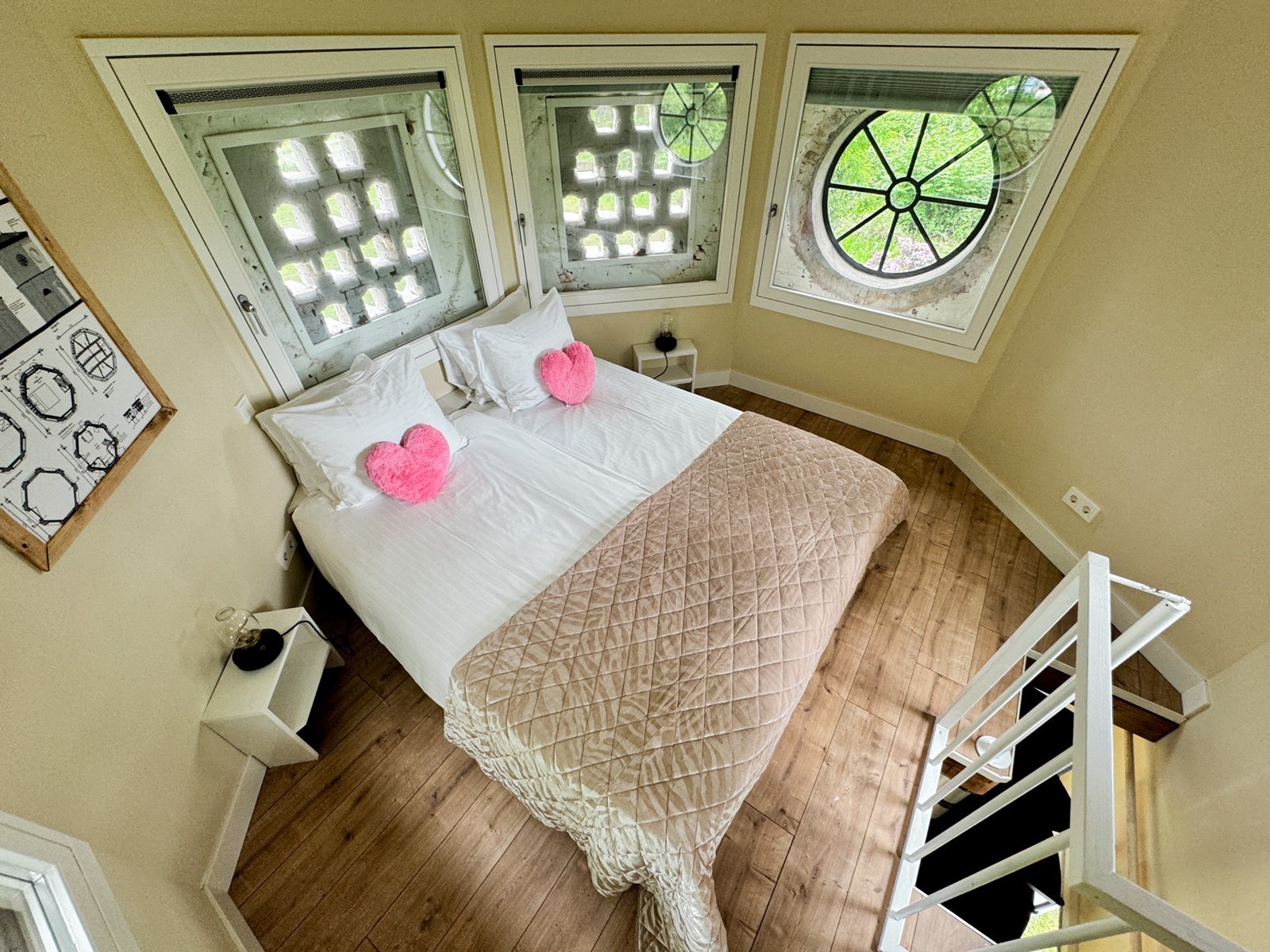 Romantisch overnachten in een eeuwenoude Duiventoren