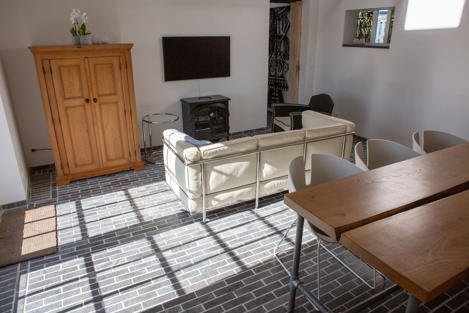 Historisch vakantiehuisje aan de oude dijk langs de Schelde