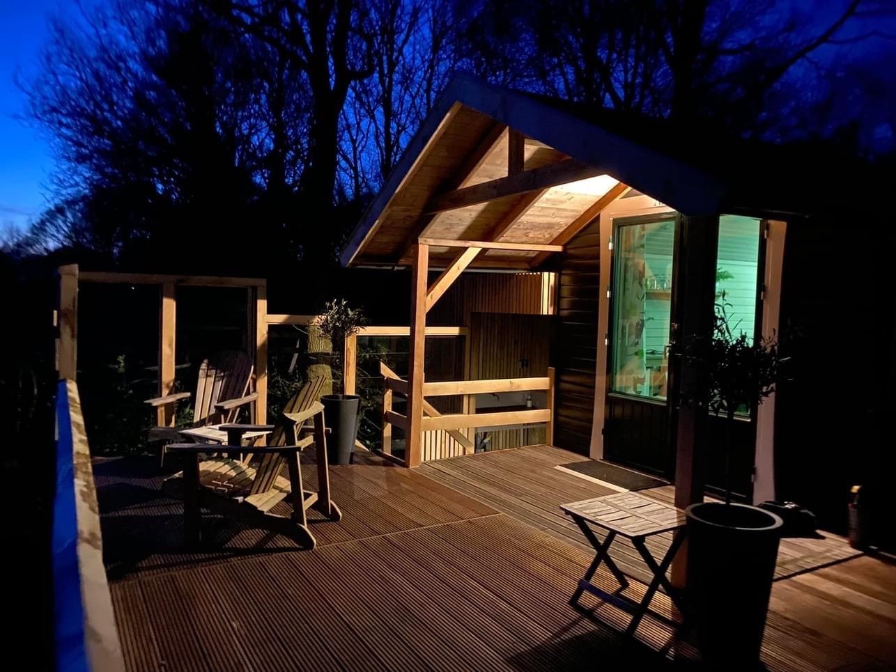 Bijzondere Natuur Cabin, met schitterend uitzicht, op 2 meter hoogte