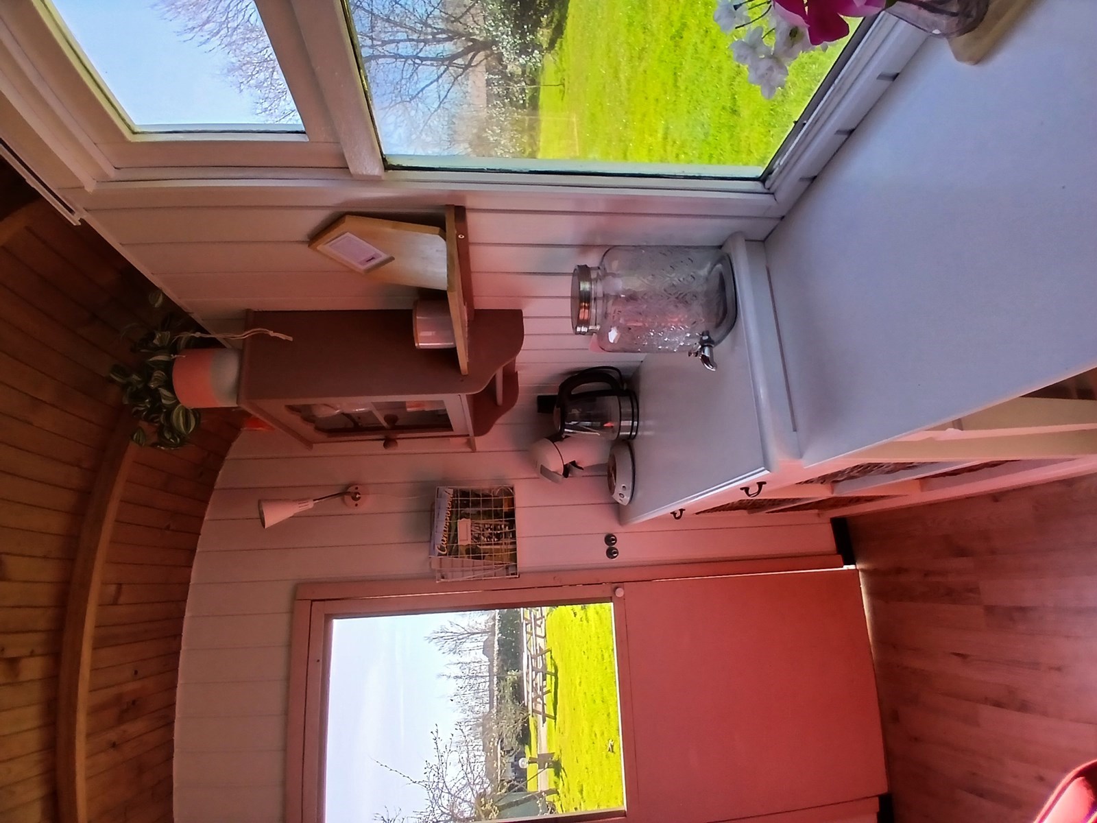 Pipowagen met bedstee