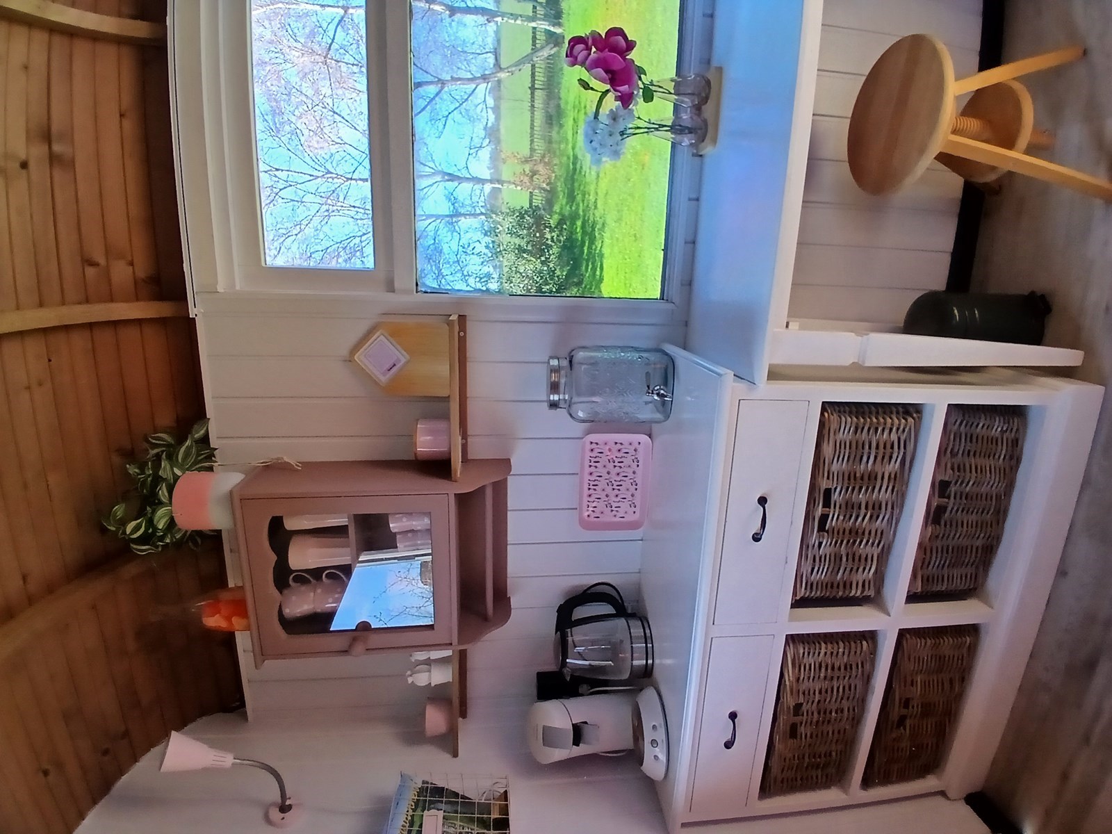 Pipowagen met bedstee