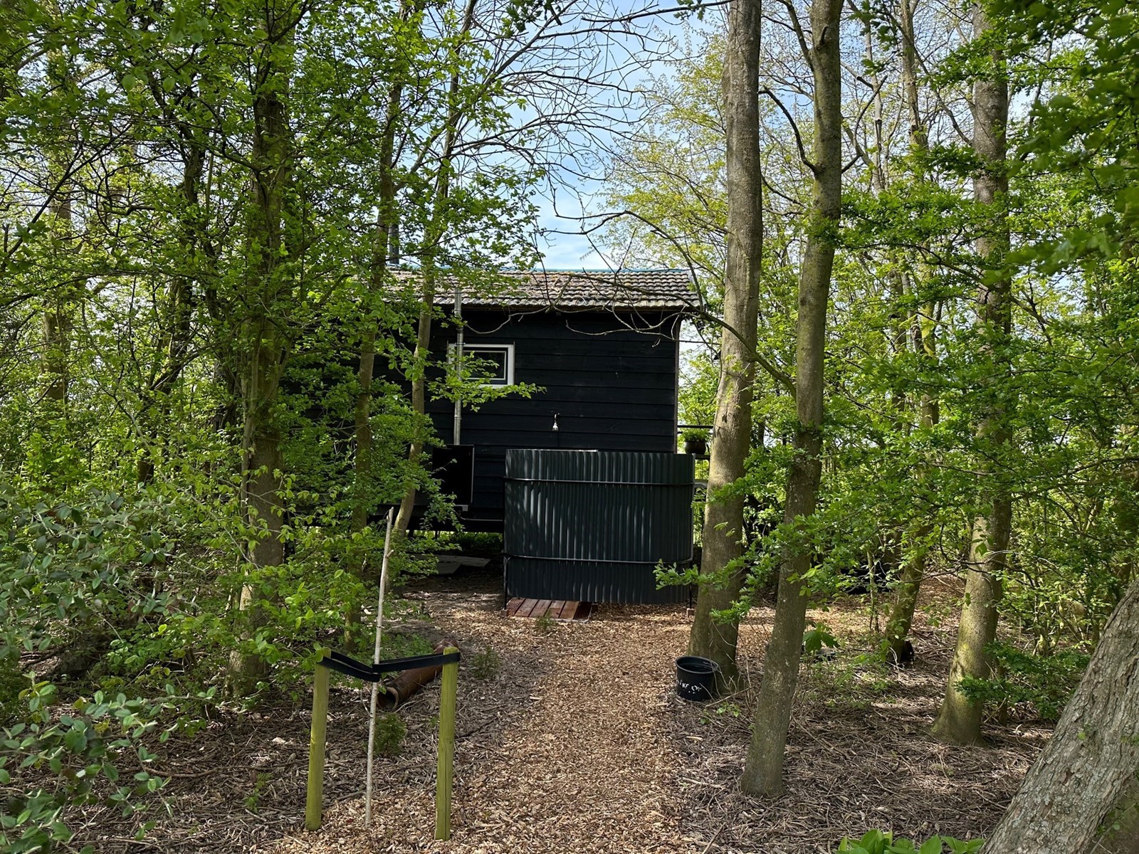 Slapen in een Tiny house. Een stille plek om te blijven