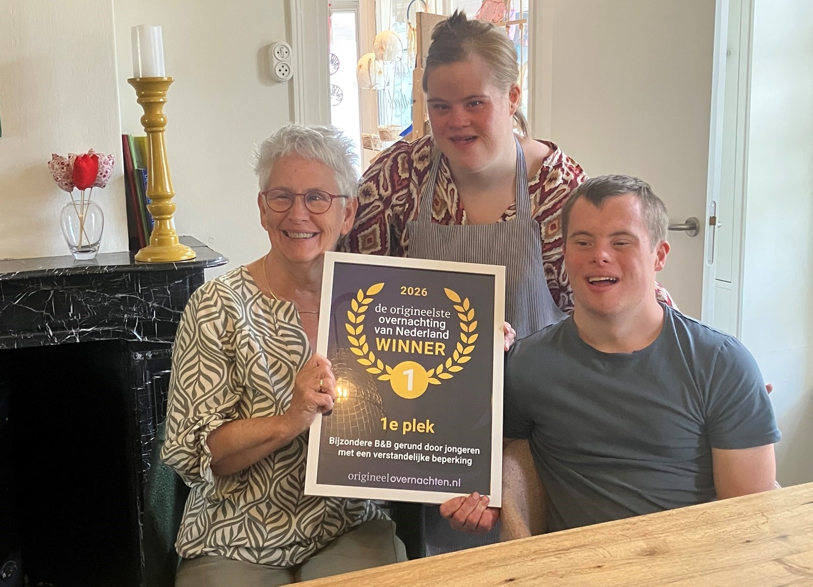 Bijzondere B&B in een Koetshuis dat wordt gerund door jongeren met een verstandelijke beperking
