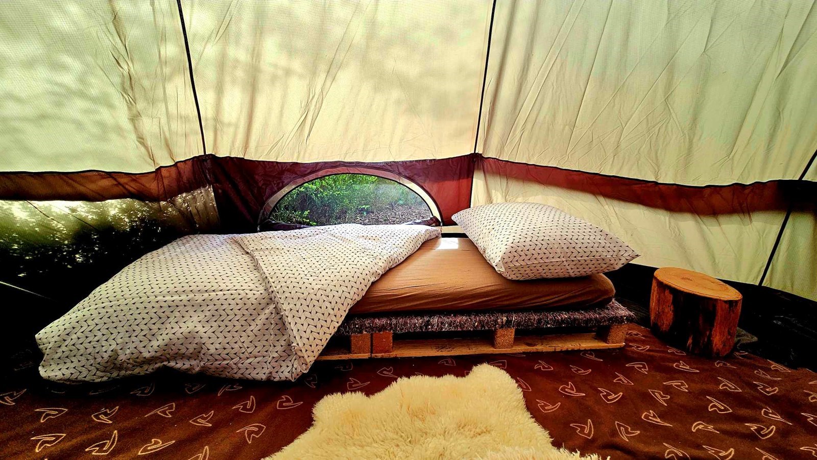 Eco glamping in de Belgische Druivenstreek 