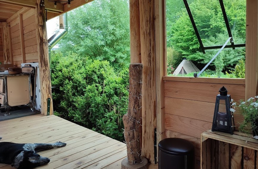 Eco glamping in de Belgische Druivenstreek 