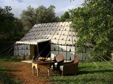 Glamping in een Bedoeïenentent in Spanje Glamping in een Bedoeïenentent in Spanje