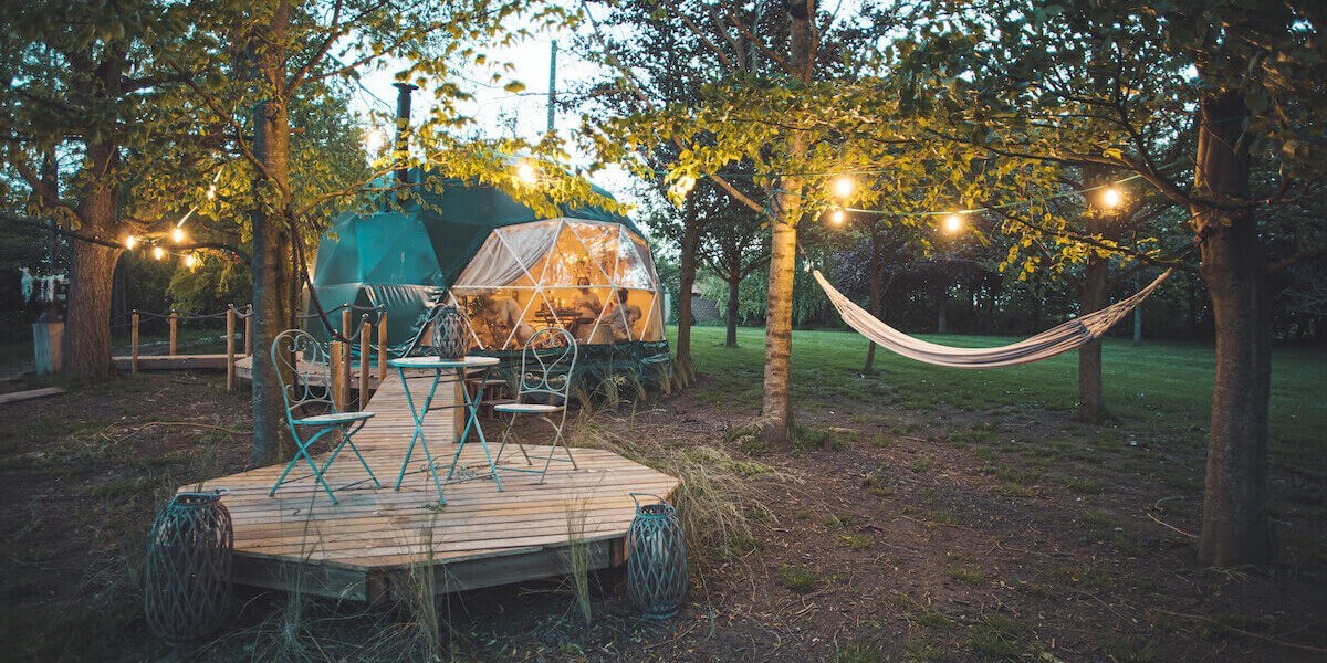Sprookjesachtige Dome met hottub
