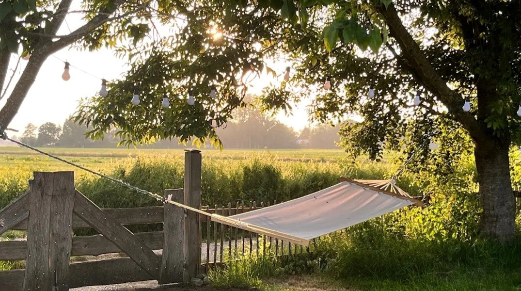 Retro caravan uit 1970
