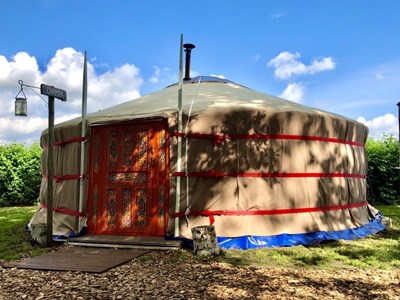 Authentieke Mongoolse Yurt Authentieke Mongoolse Yurt