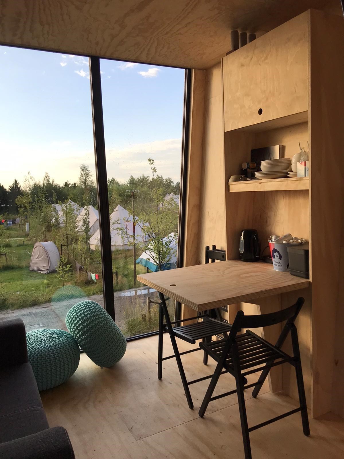 Unieke overnachting in een Vogelhuisje