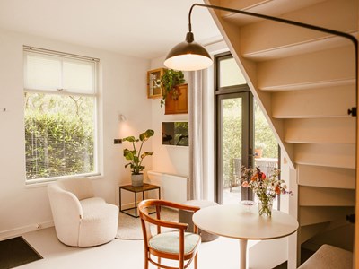 Appartement met eigen terras in een boutiquehotel hartje natuur Appartement met eigen terras in een boutiquehotel hartje natuur