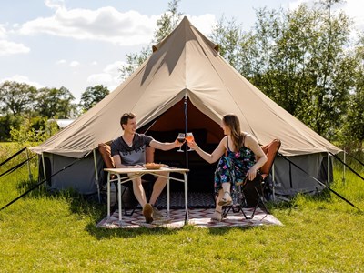 Charmante Bell tent in Twente Charmante Bell tent in Twente