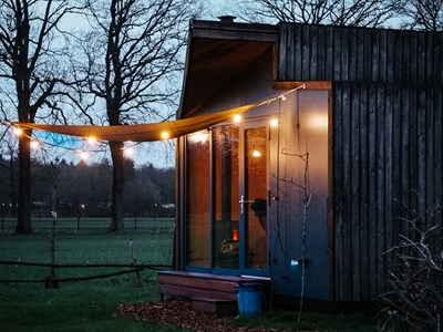 Tiny house met hottub naast Unesco Werelderfgoed Koloniën van Weldadigheid Tiny house met hottub naast Unesco Werelderfgoed Koloniën van Weldadigheid