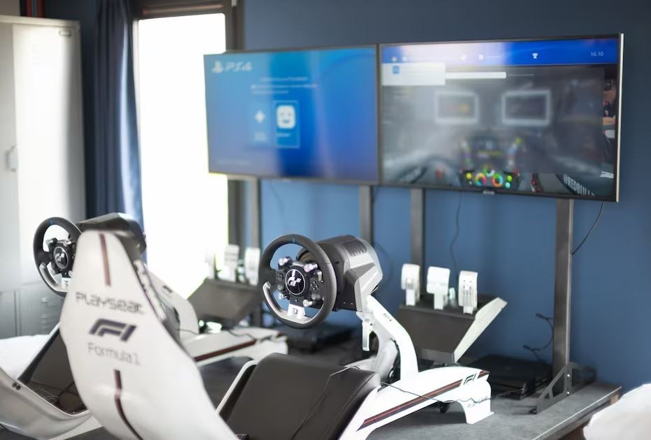Grand Prix Formule 1 vakantiehuisje met racesimulator