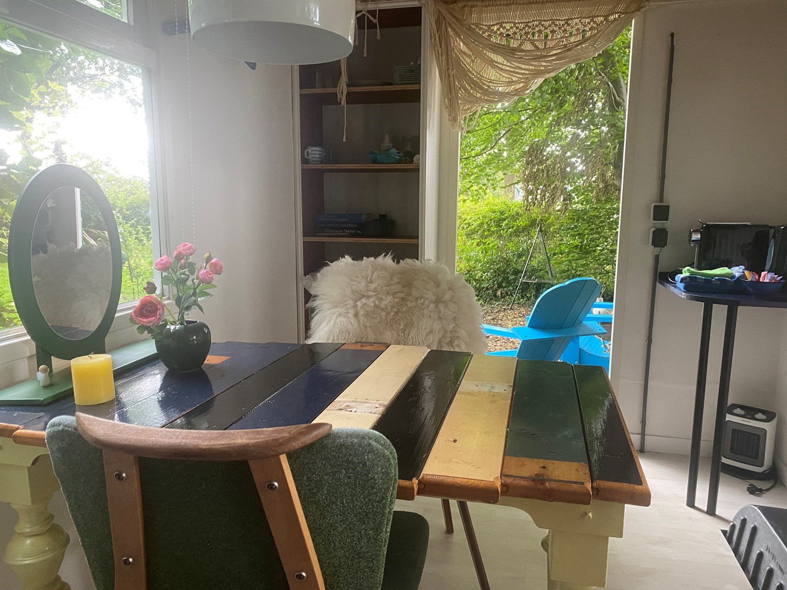 Slapen in een pipowagen Keetje