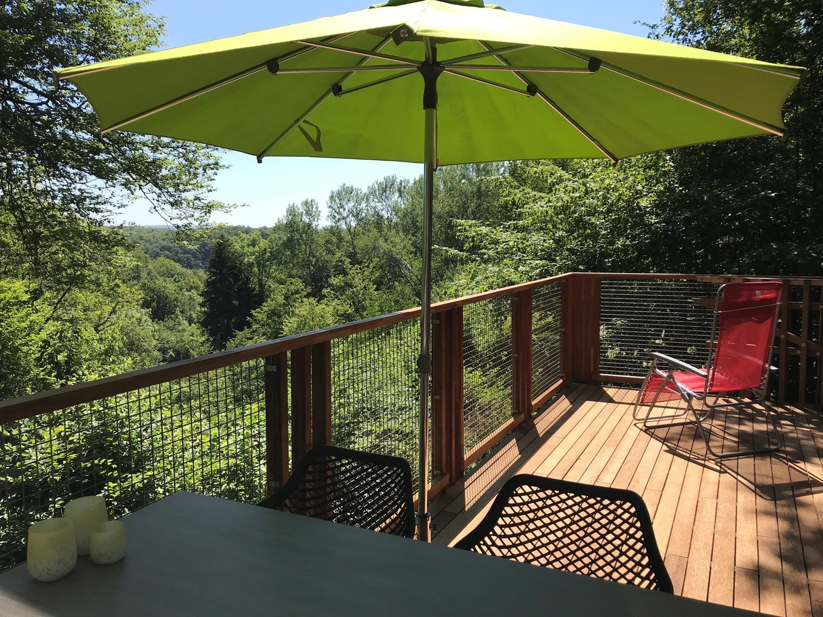 A-Frame vakantiehuis met schitterend uitzicht