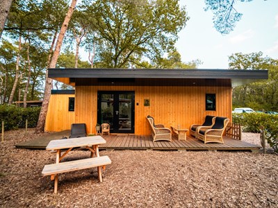 Tiny house op een kindvriendelijke familiecamping Tiny house op een kindvriendelijke familiecamping