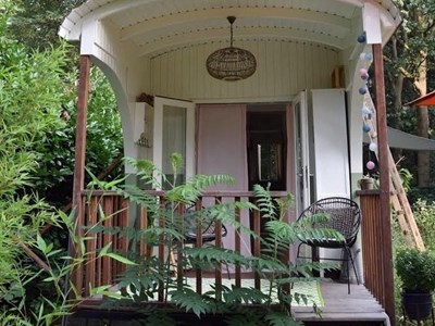 Romantische Pipowagen met airco en verwarming Romantische Pipowagen met airco en verwarming