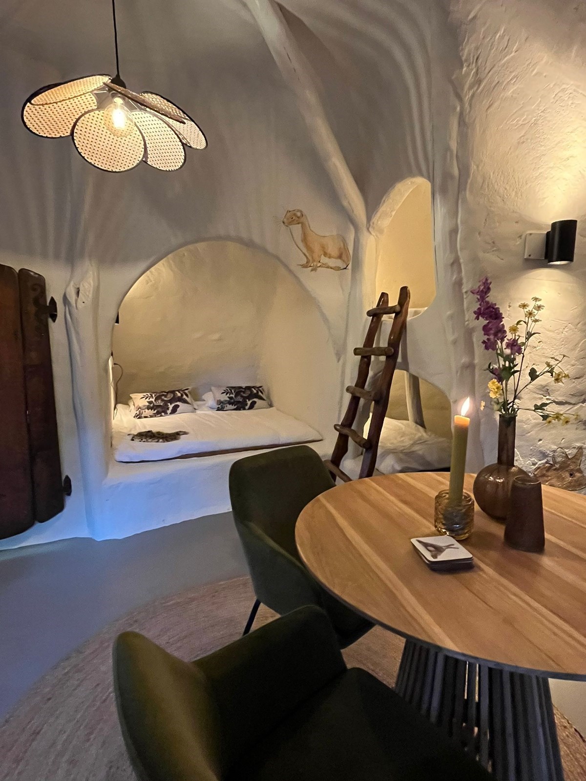 Uniek vakantiehuisje onder het duin