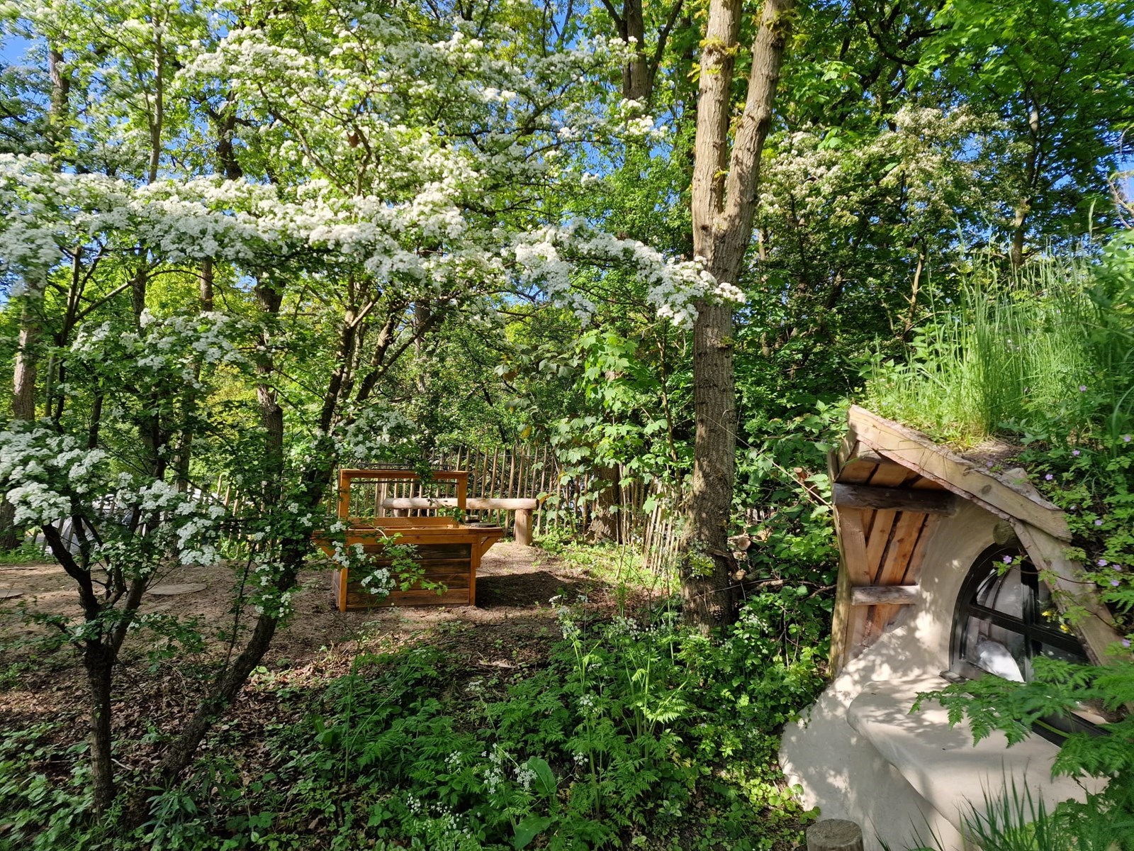 Uniek vakantiehuisje onder het duin