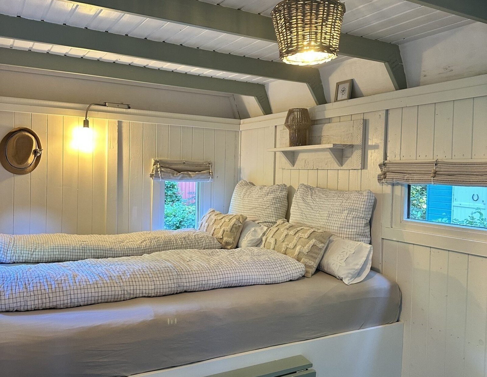 Slapen in een leuke Pipowagen