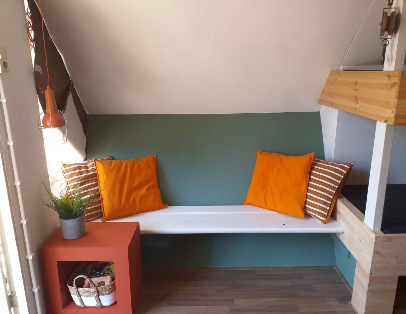 Knusse Trekkershut voor 4 personen