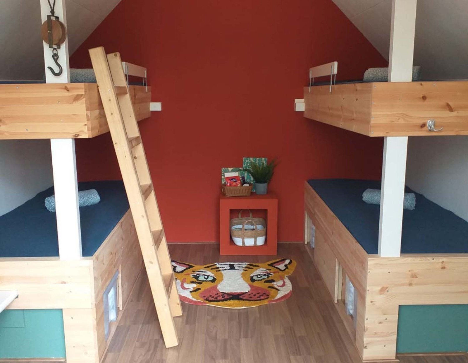 Knusse Trekkershut voor 4 personen