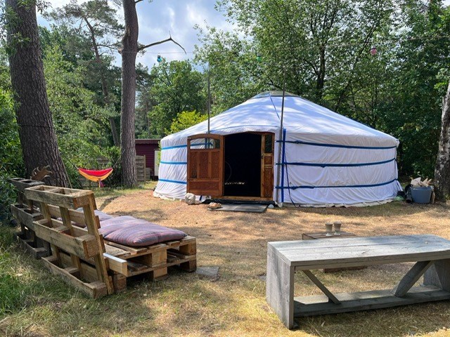 Unieke beleving in een ruime Yurt op de Veluwe