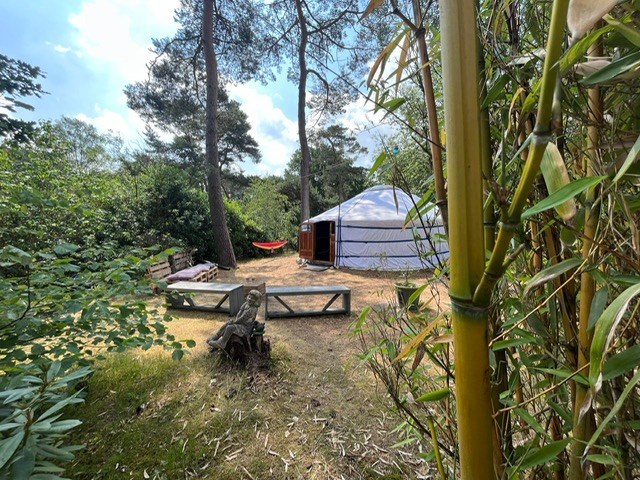 Unieke beleving in een ruime Yurt op de Veluwe