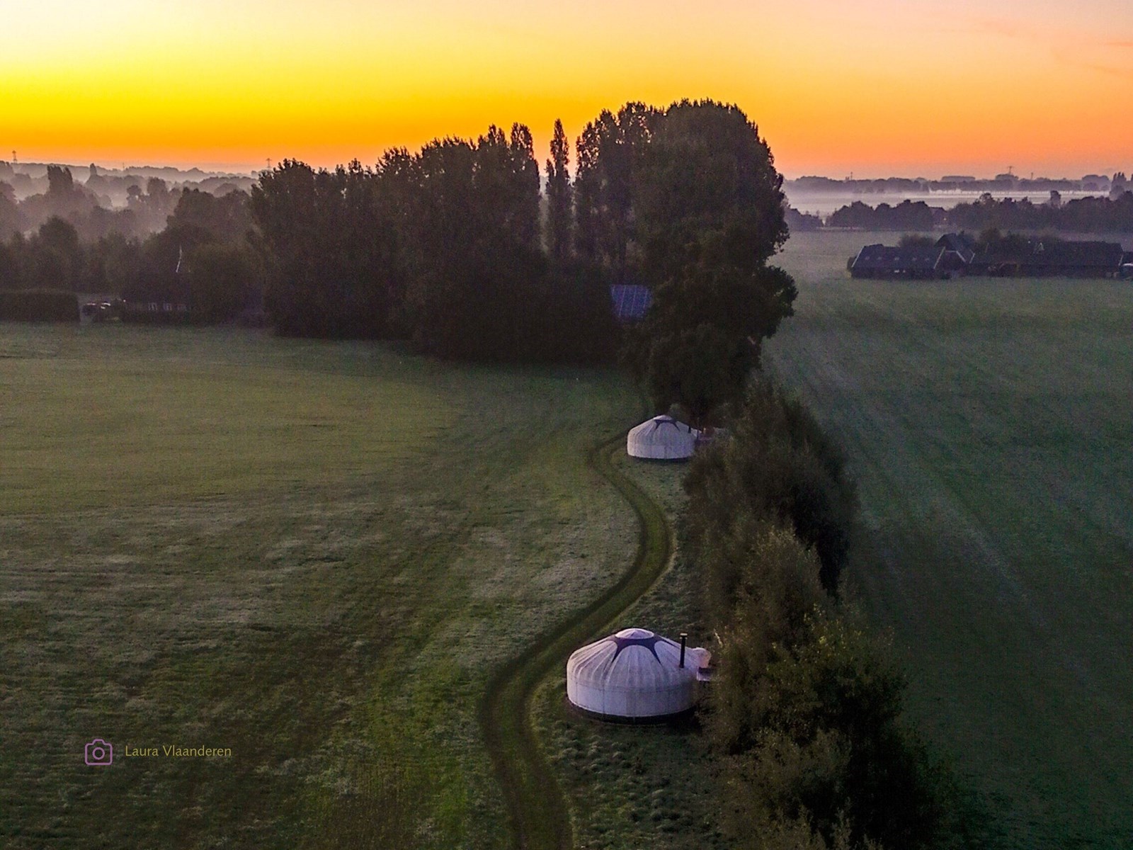 Een luxe yurt met het comfort van een suite