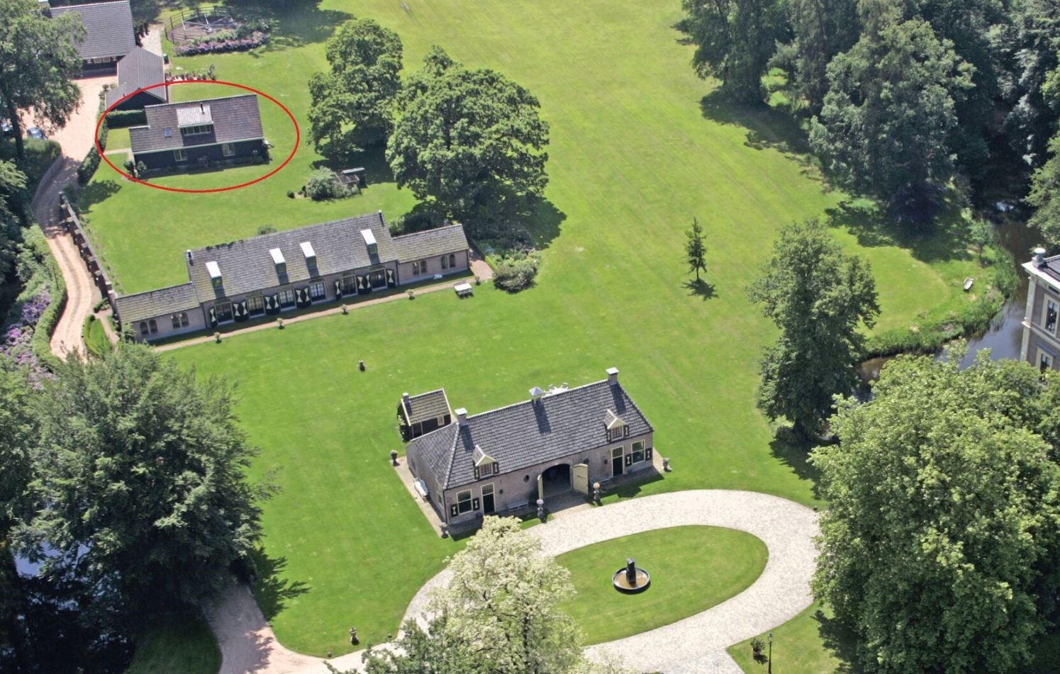 Boswachterswoning op een historisch landgoed