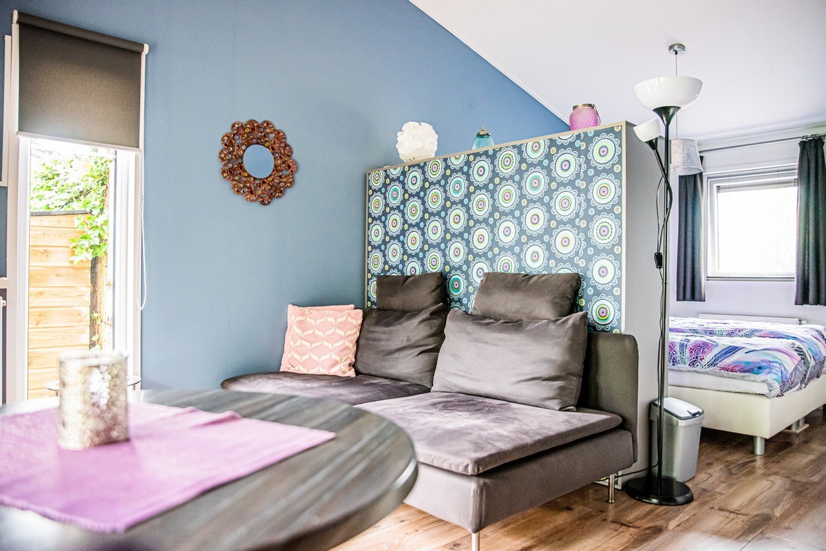 Wellness vakantiehuisje met jacuzzi, barrelsauna en sunshower