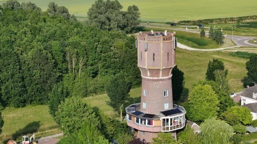 Overnachten in een Watertoren uit 1914