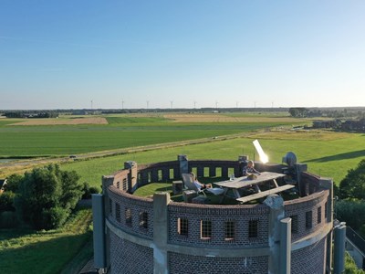 Overnachten in een Watertoren uit 1914 Overnachten in een Watertoren uit 1914