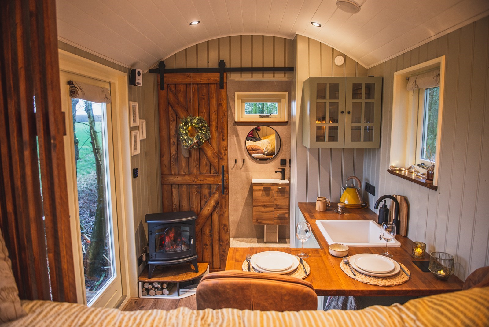 Luxe get-a-way in een unieke Herderswagen