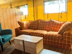 Luxe 6 persoons Lodgetent op een Natuurkampeerterrein Luxe 6 persoons Lodgetent op een Natuurkampeerterrein