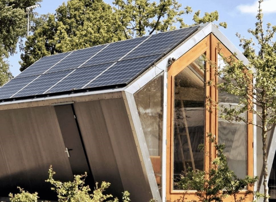 Uniek 5-hoekig Tiny house