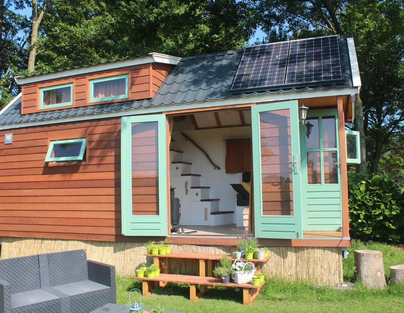 Slapen in een sfeervol Tiny house