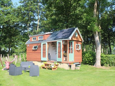 Slapen in een sfeervol Tiny house Slapen in een sfeervol Tiny house