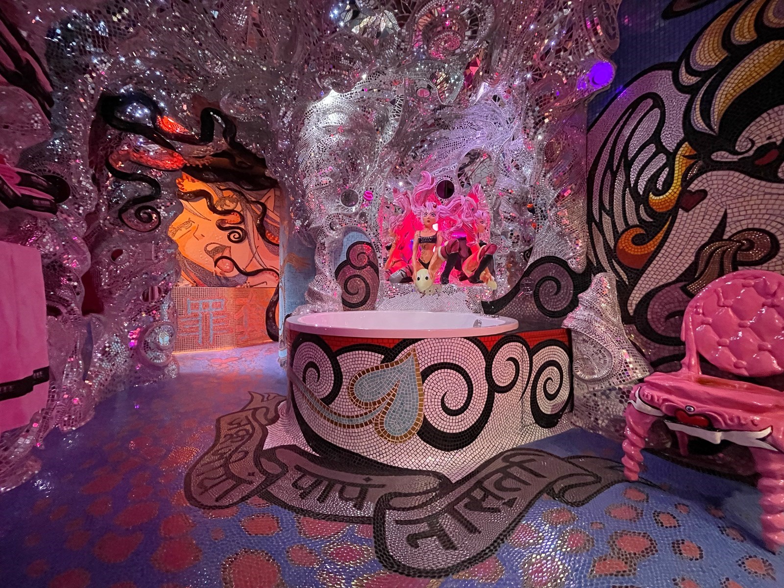 Slapen in een schitterend sprookjesachtig kunstwerk