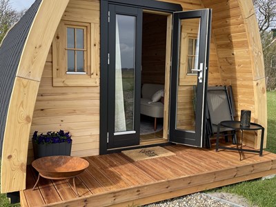 Pod met uitzicht op de duinen en op 10 minuten fietsen naar het strand Pod met uitzicht op de duinen en op 10 minuten fietsen naar het strand