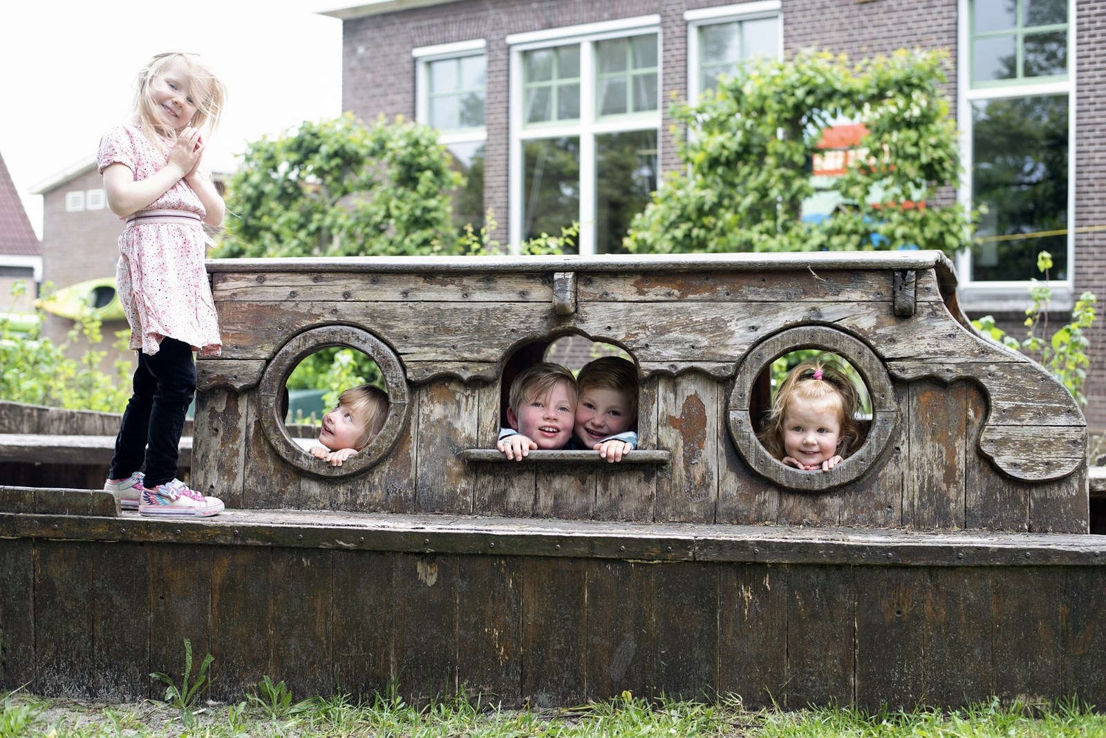 Overnachten in een voormalige basisschool