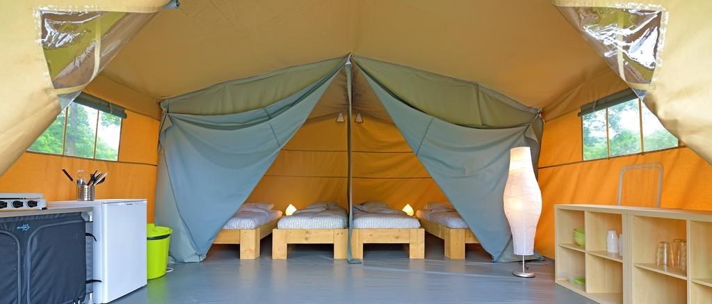 Safaritent aan de rand van Natuurgebied de Maashorst