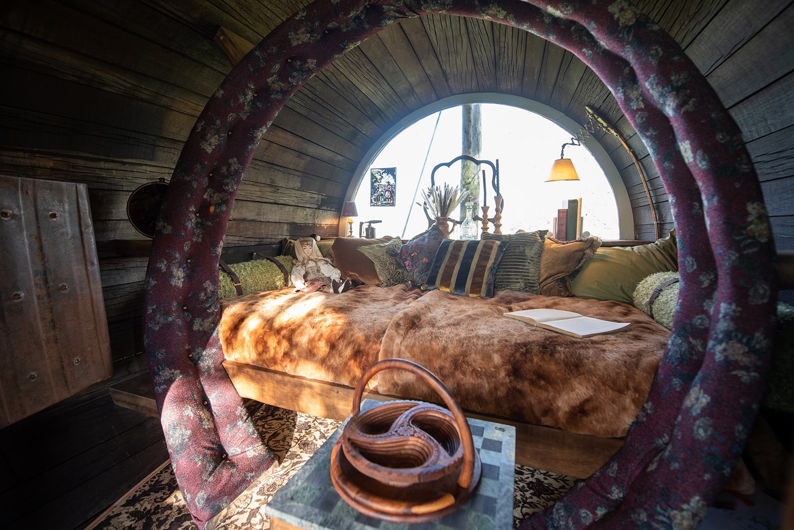 Origineel overnachten in een Wijnvat met prachtig panorama uitzicht