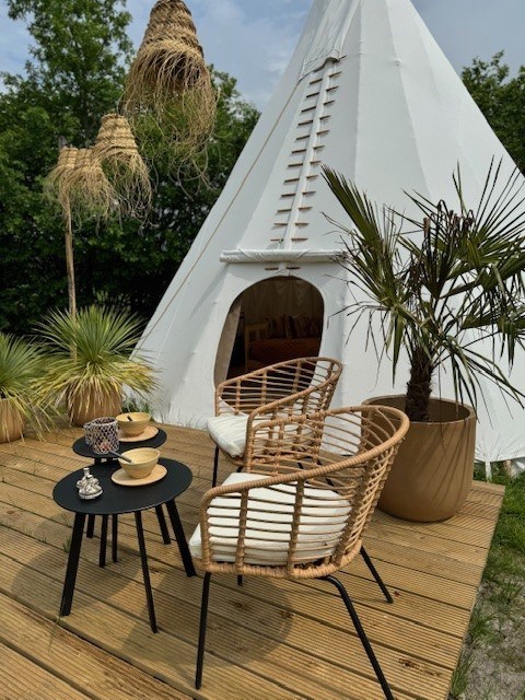 Sprookje van 1001 nachten in een Marokkaanse Tipi