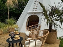 Sprookje van 1001 nachten in een Marokkaanse Tipi Sprookje van 1001 nachten in een Marokkaanse Tipi