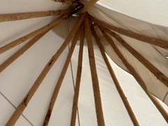 Sprookje van 1001 nachten in een Marokkaanse Tipi Sprookje van 1001 nachten in een Marokkaanse Tipi