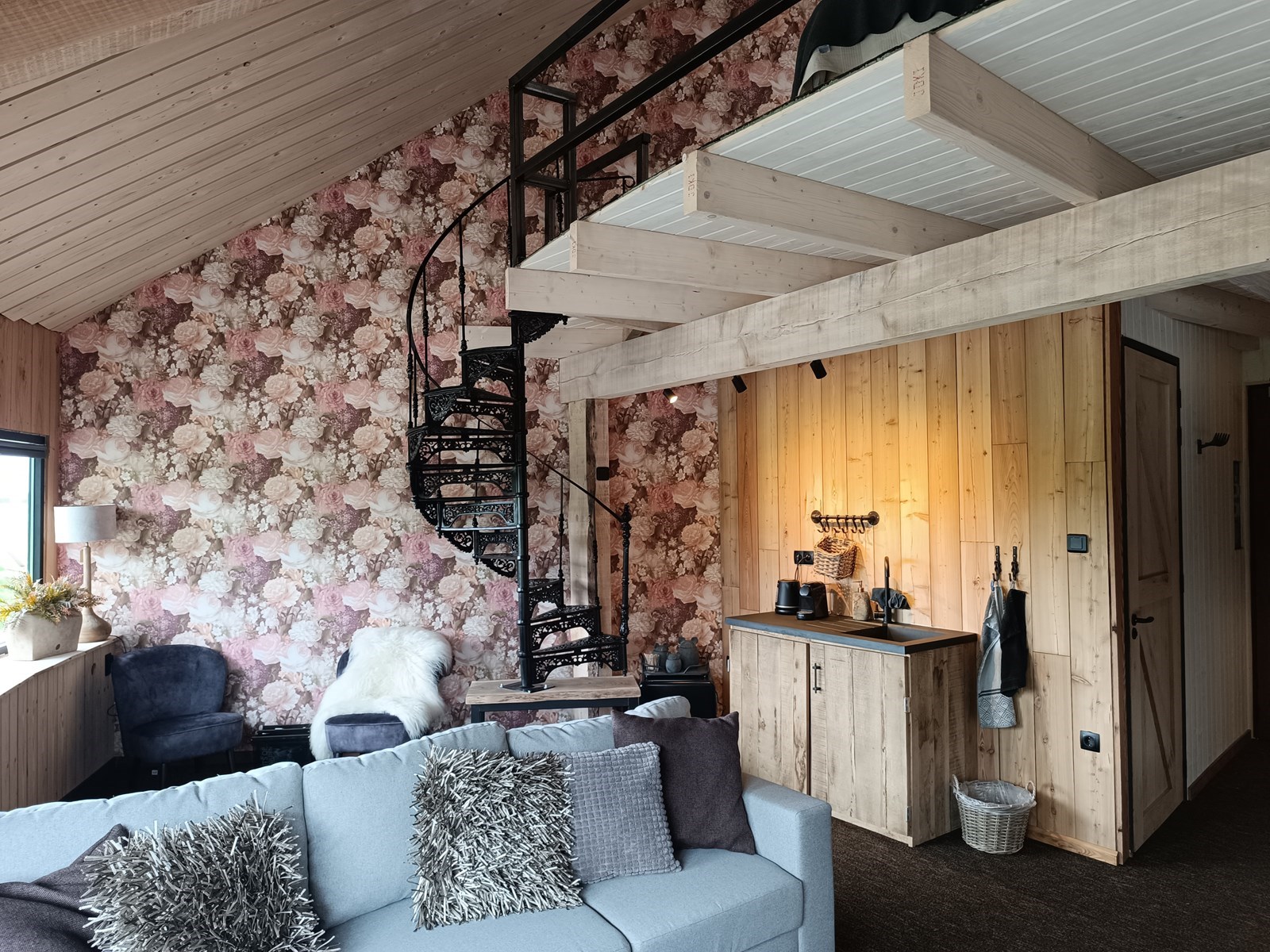 Romantisch suite in een oude Mestsilo