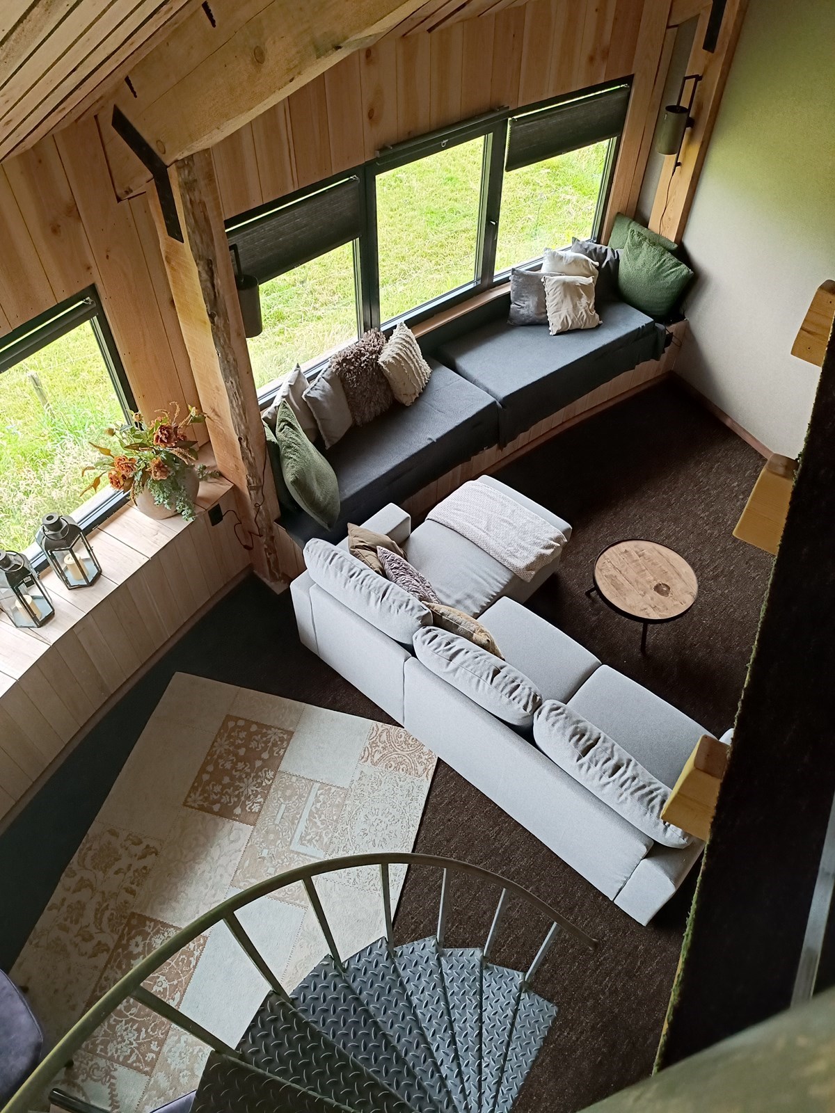 Romantische suite in een oude Mestsilo