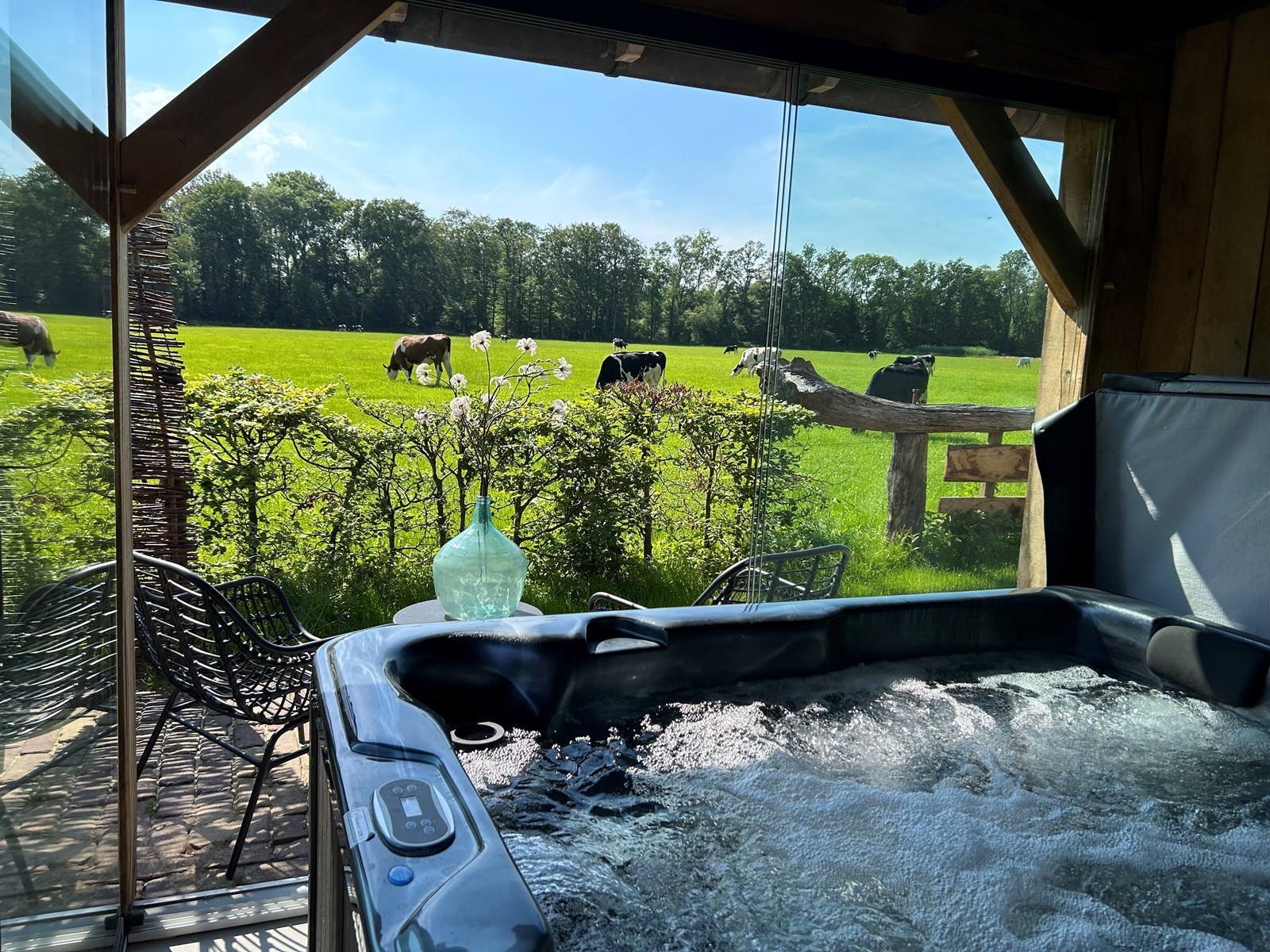 Groot vakantiehuis op een historische Erve